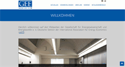 Desktop Screenshot of gee.de