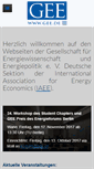 Mobile Screenshot of gee.de