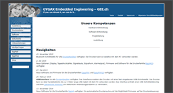 Desktop Screenshot of gee.ch